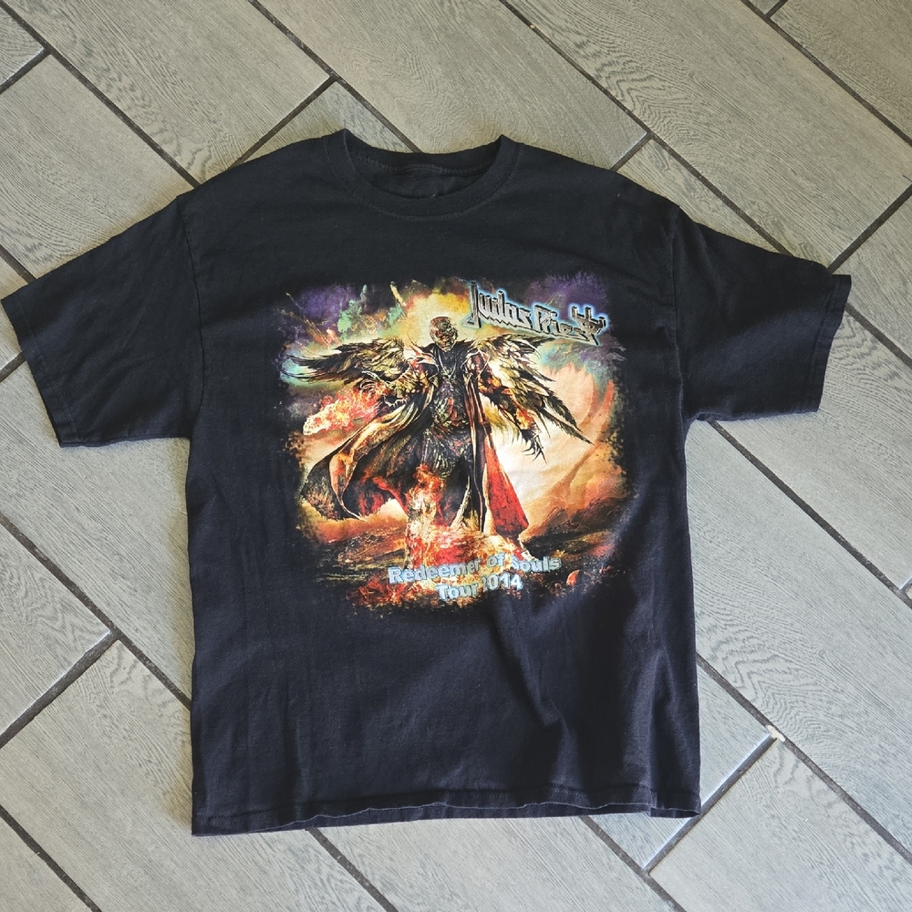 Judas PRIEST REDEEMER OF SIYLS‎ 2014 TOUR Men's Tee-L T12